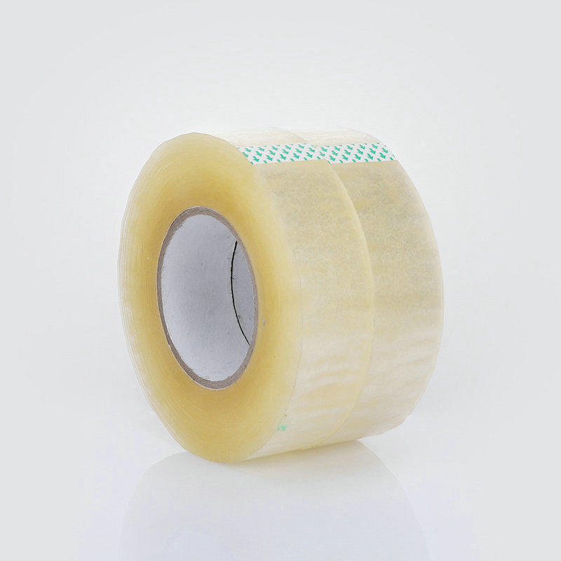 Rollo de cinta grande de tamaño personalizado 300M 1000M de longitud, cinta adhesiva de embalaje de bopp, rollo de cinta de embalaje de máquina