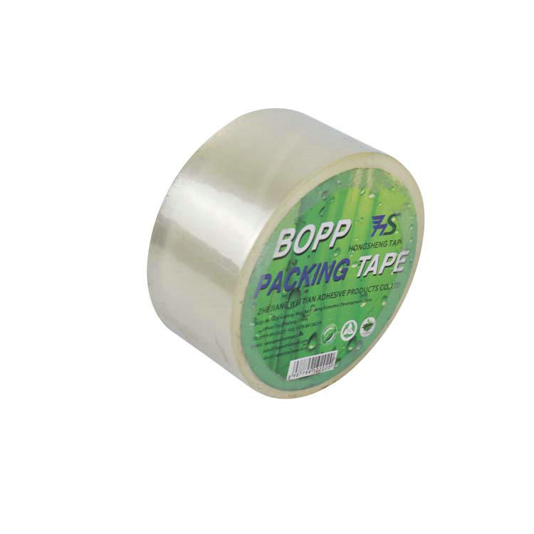 Cinta de sellado, cinta adhesiva transparente de Bopp de acrílico impermeable personalizada de poco ruido