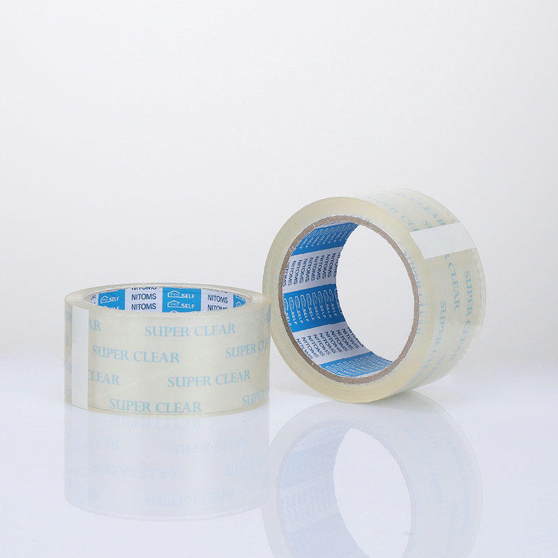 Cinta adhesiva de una sola cara de sellado súper transparente e impermeable del fabricante de China para cartón, cinta de sellado de cartón con el mejor precio