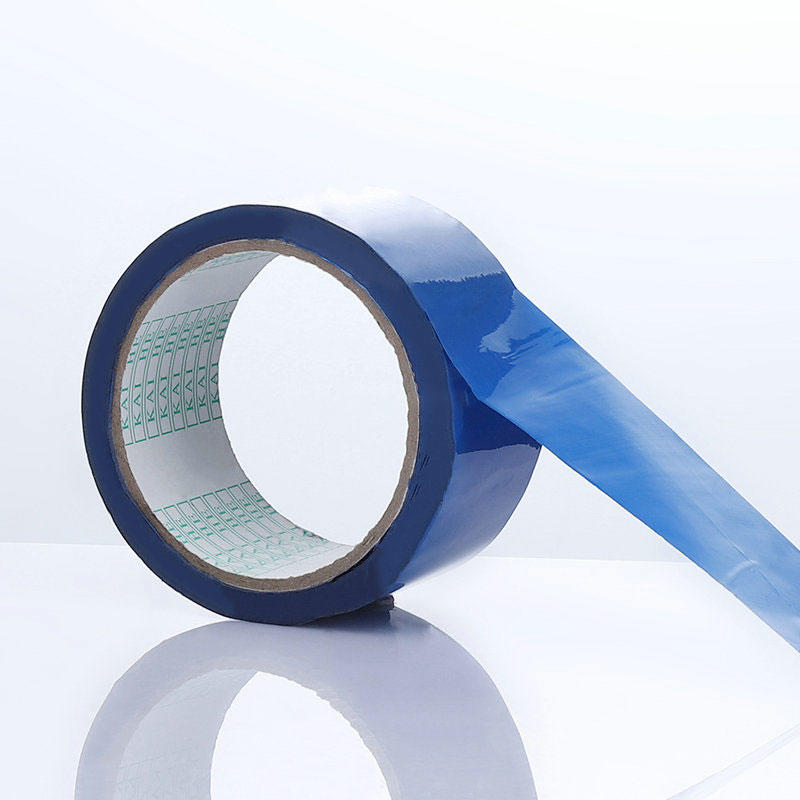 La cinta adhesiva azul del claro del bopp del lacre del cartón del color azul de la etiqueta engomada más fuerte