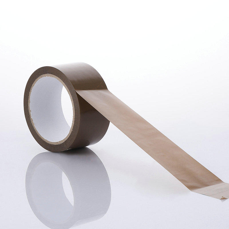 Caja de cartón que embala la cinta decorativa de bopp con cinta adhesiva marrón de precio barato transparente