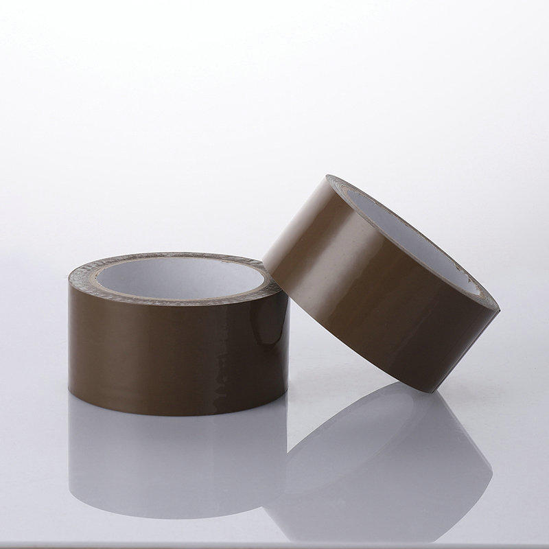 Caja de cartón que embala la cinta decorativa de bopp con cinta adhesiva marrón de precio barato transparente
