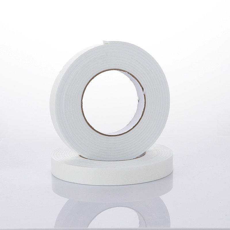 Proveedor de cinta de montaje de espuma de doble cara impermeable, cinta de espuma PE acrílica adhesiva fuerte