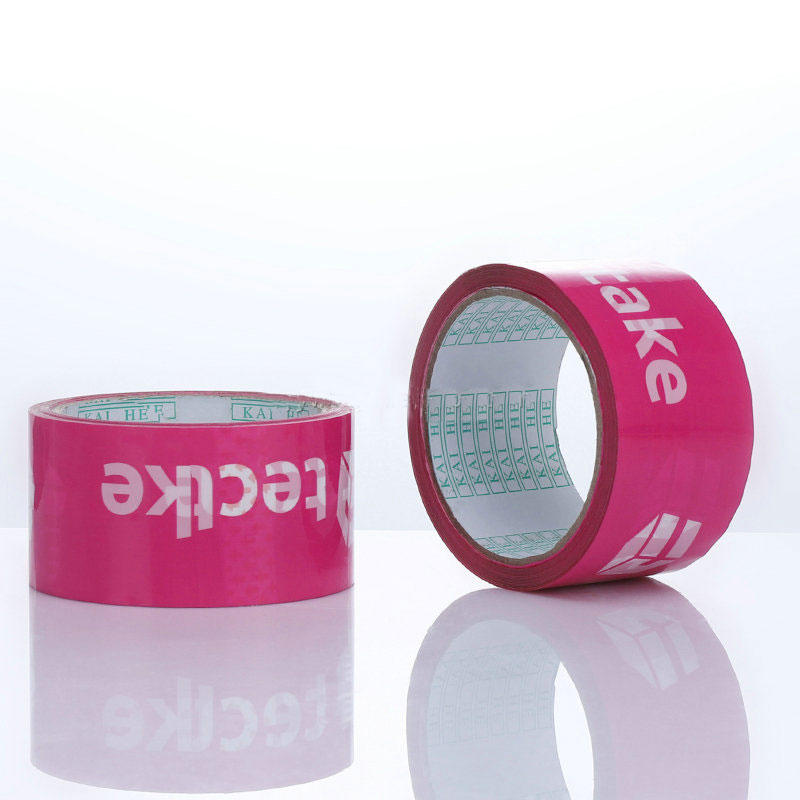 Impresión de cajas de DISEÑO de LOGOTIPO que embalan cinta decorativa adhesiva BOPP con cinta de sellado de cartón de buena calidad a bajo precio