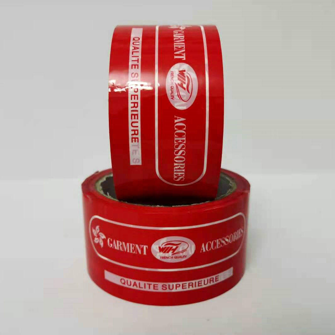 Rollo de cinta adhesiva de encargo del cartón del lacre de la impresión de la cinta adhesiva de la marca BOPP con el logotipo