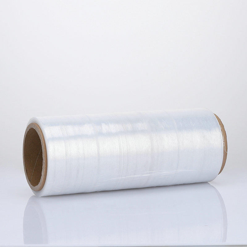 Muestra gratis transparente transparente LLDPE palet film stretch wrap