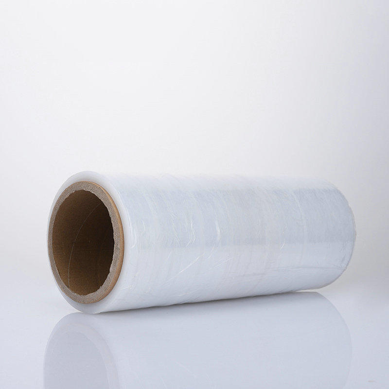 Muestra gratis transparente transparente LLDPE palet film stretch wrap